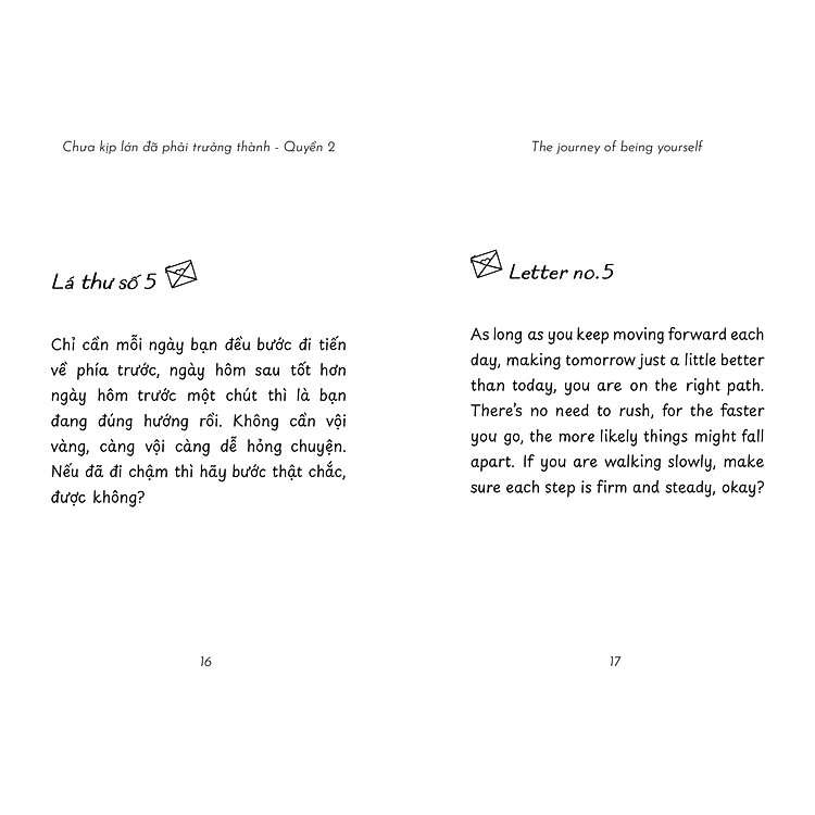 The Journey Of Being Yourself – Chưa Kịp Lớn Đã Phải Trưởng Thành (Quyển 2) - Ảnh 3