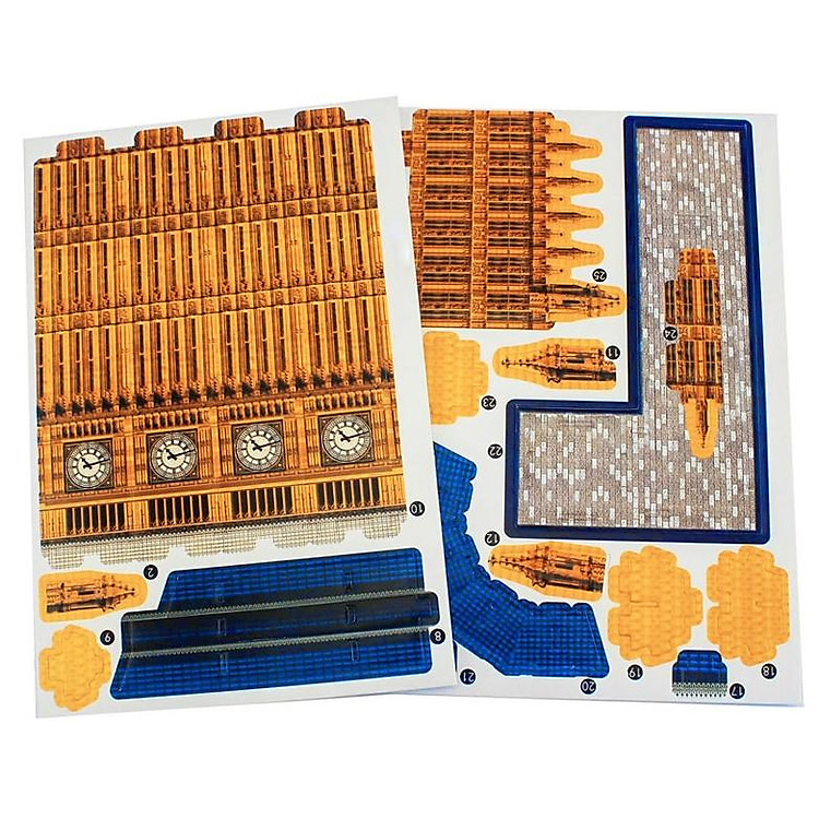 Mua Mô Hình 3D Big Ben 190 Chi Tiết Chính hãng Ưu đãi - Hình ảnh 5