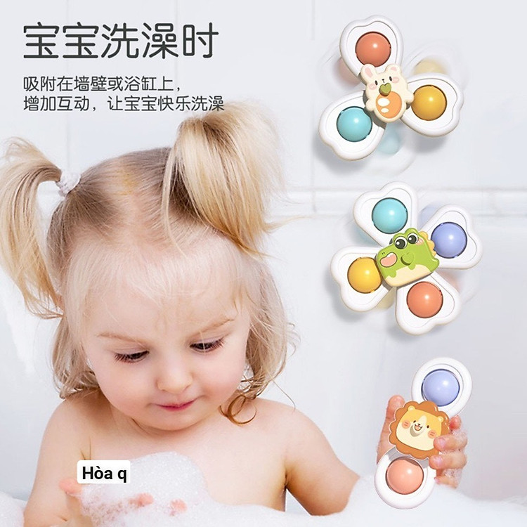 Set 3 Con Quay Dán Tường Ngộ Nghĩnh Chính hãng Ưu đãi - Hình ảnh 2