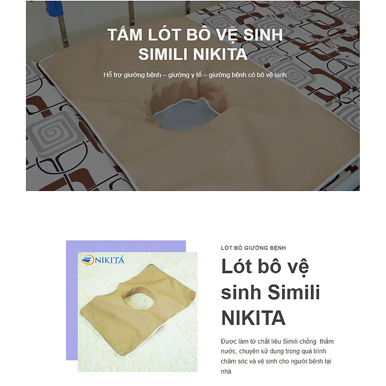Lót bô vệ sinh NIKITA chính hãng Chính hãng Ưu đãi - Hình ảnh 2