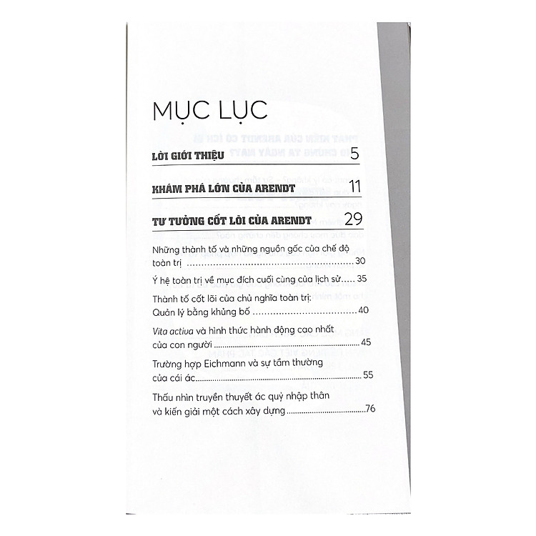Những Nhà Tư Tưởng Lớn - Arendt Trong 60 Phút - Ảnh 4