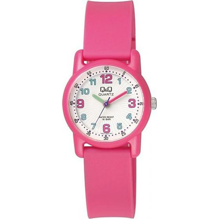 Đồng hồ trẻ em Q&Q Citizen VR41J002Y dây nhựa thương hiệu Nhật Bản