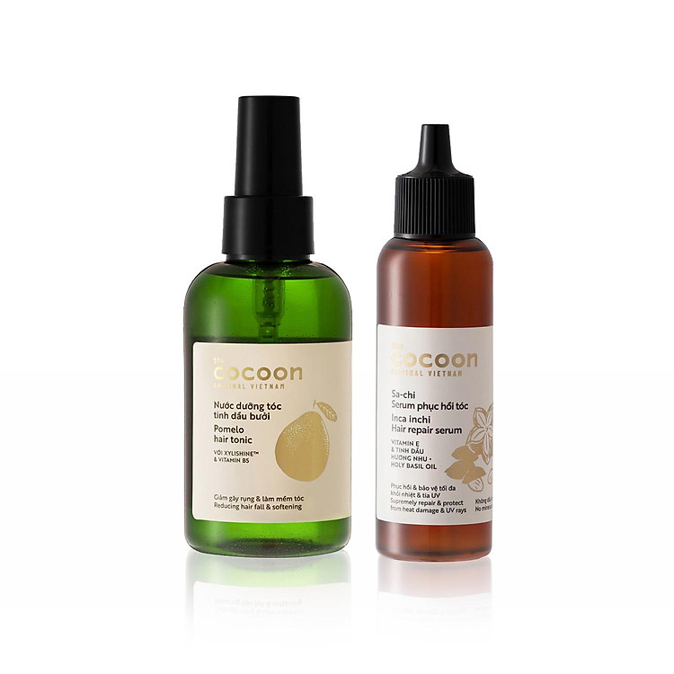 Combo tóc dài bóng mượt Cocoon: