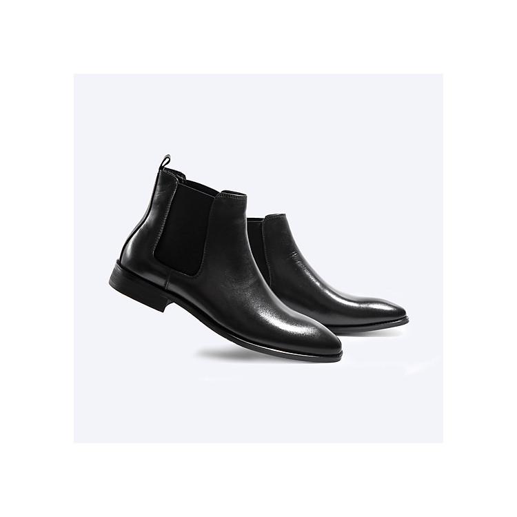 Giày Da Nam Chelsea Boot Cao Cấp Lương Tâm