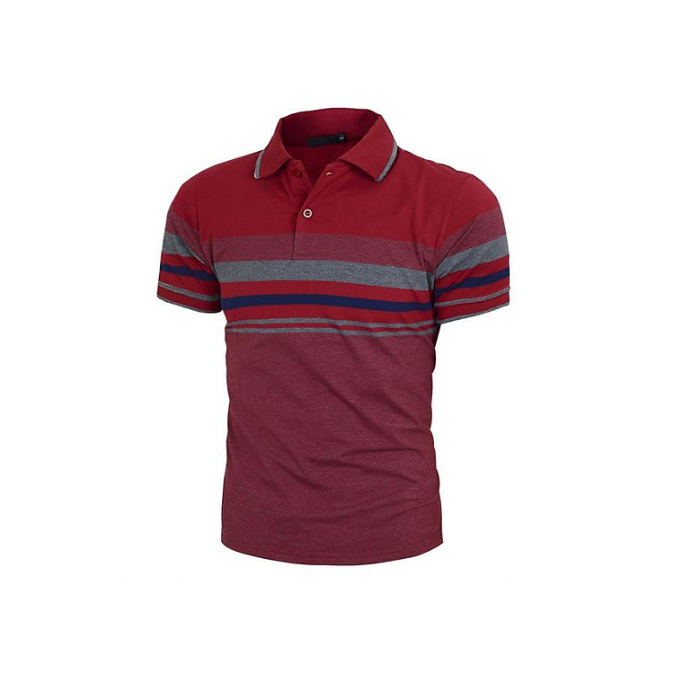 Áo Thun Nam Có Cổ WATERFORD Phong Cách ZR1441.(4) Màu Đỏ