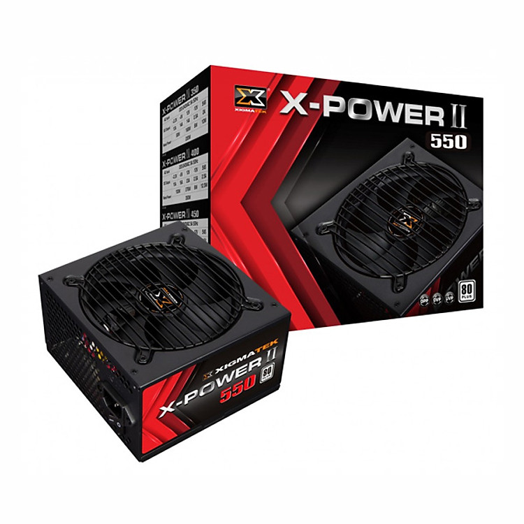 Nguồn XIGMATEK X-Power II 550 (EN42456) - 80 Plus Hàng chính hãng