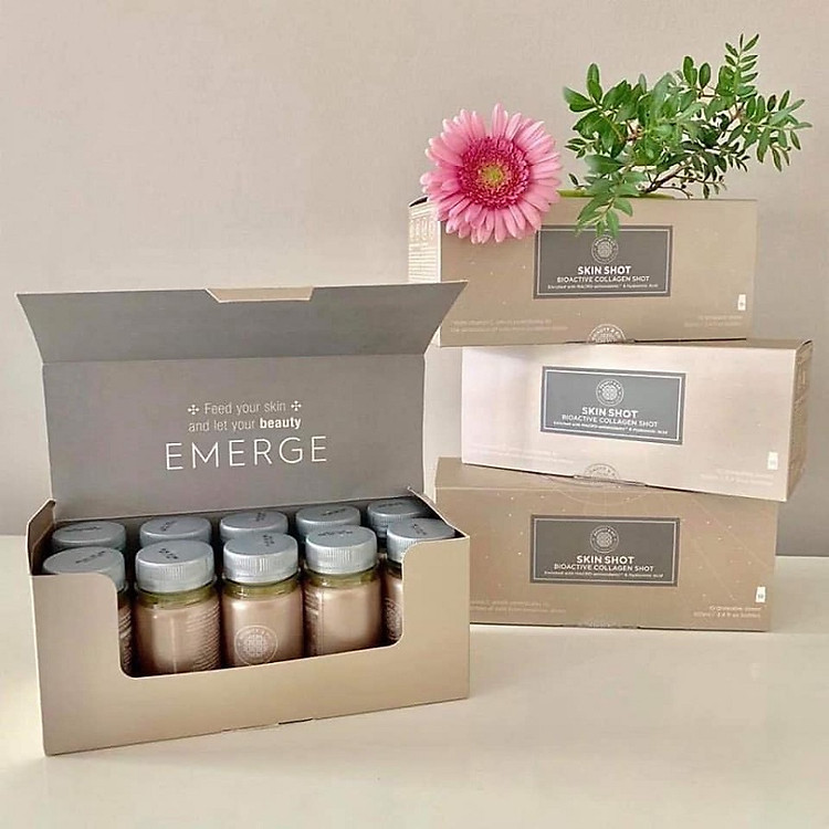 4 Hộp Thực phẩm bảo vệ sức khỏe Beauty&Go Skin shot