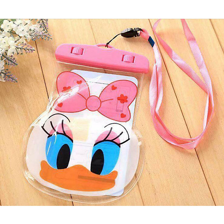 Túi Đựng Điện Thoại Chống Nước Siêu Xịn Hình Cartoon Ngộ Nghĩnh - Giao Màu Ngẫu Nhiên