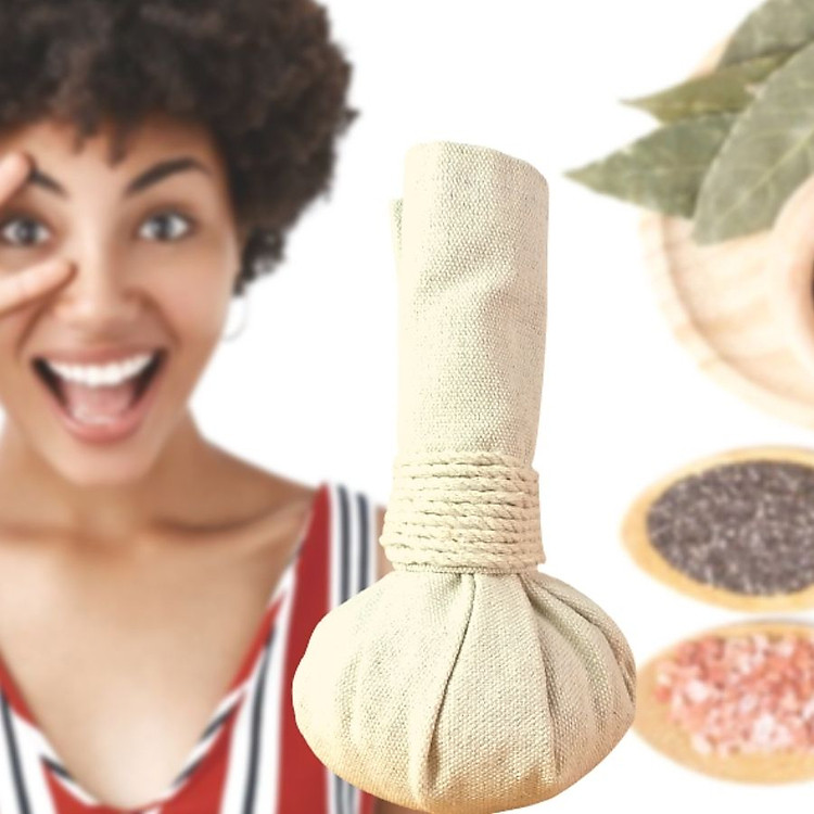 Muối Hồng Hymalaya Thảo Dược Chườm Mắt Giảm Quầng Thâm - Bọng Mắt - Nếp Nhăn - Nhức Mỏi - 1 Cây