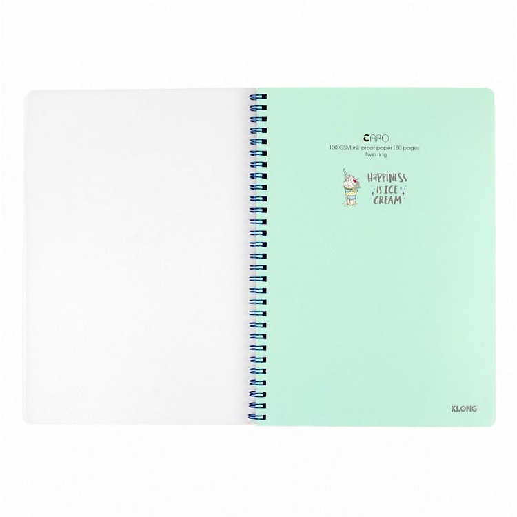 Vở Caro Lò Xo Kép Bìa Nhựa B5 (80 trang) - Ảnh 4