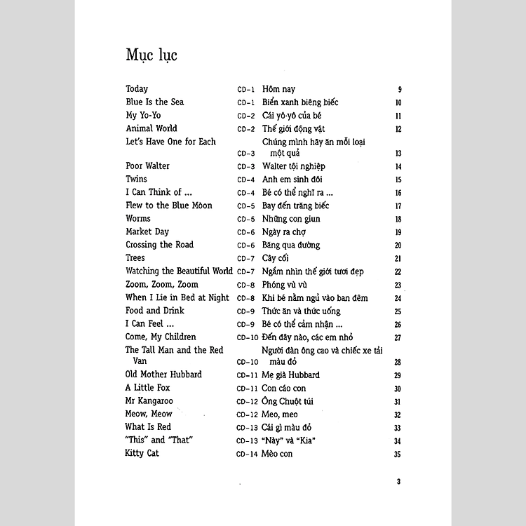 Những Bài Thơ Tiếng Anh Dành Cho Trẻ Em (Tập 2) - Ảnh 2