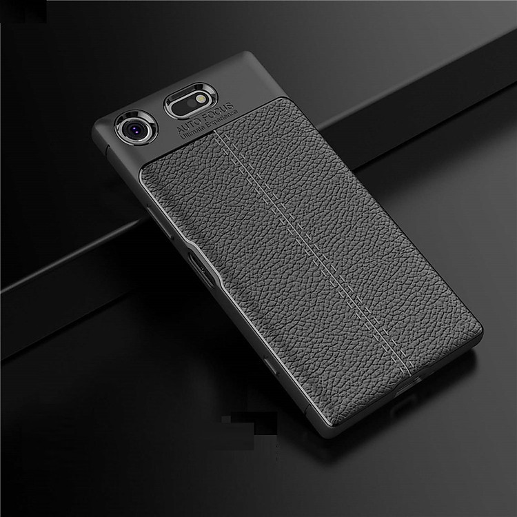 Ốp lưng cho Sony Xperia XZ Premium silicon giả da, chống sốc chính hãng Auto Focus