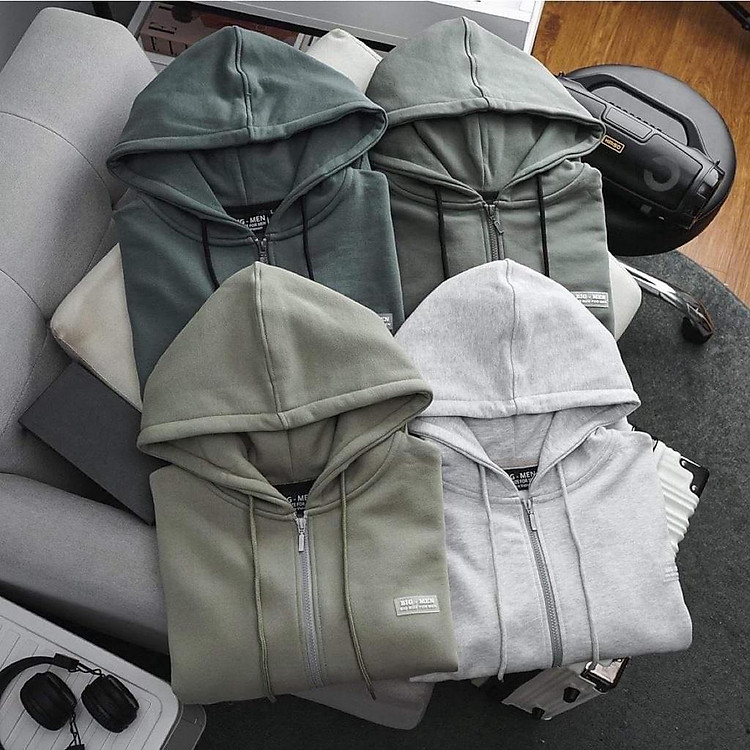 Áo khoác vải nỉ big size nam 80 tới 130kg