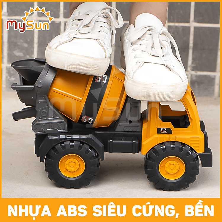 Xe ben chở cát và cần cẩu trẻ em Chính hãng Ưu đãi - Hình ảnh 4