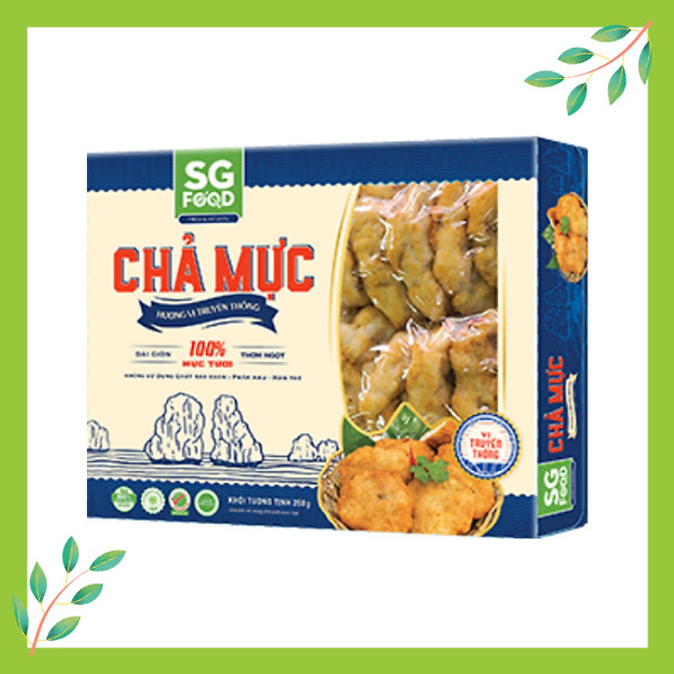 Chả mực hương vị truyền thống SG Food hộp 250g