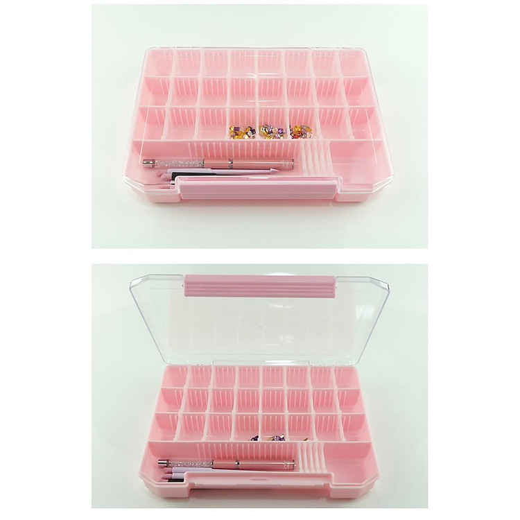 Hộp Đựng Đồ, Dụng Cụ Phụ Kiện Nail Mi Rất Tiện Lợi