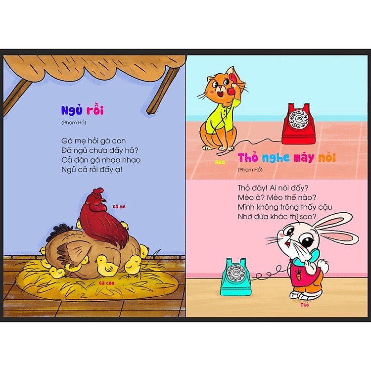 Thơ Học Nói Phát Triển IQ, EQ Cho Bé Từ 0-5 Tuổi - Ảnh 7