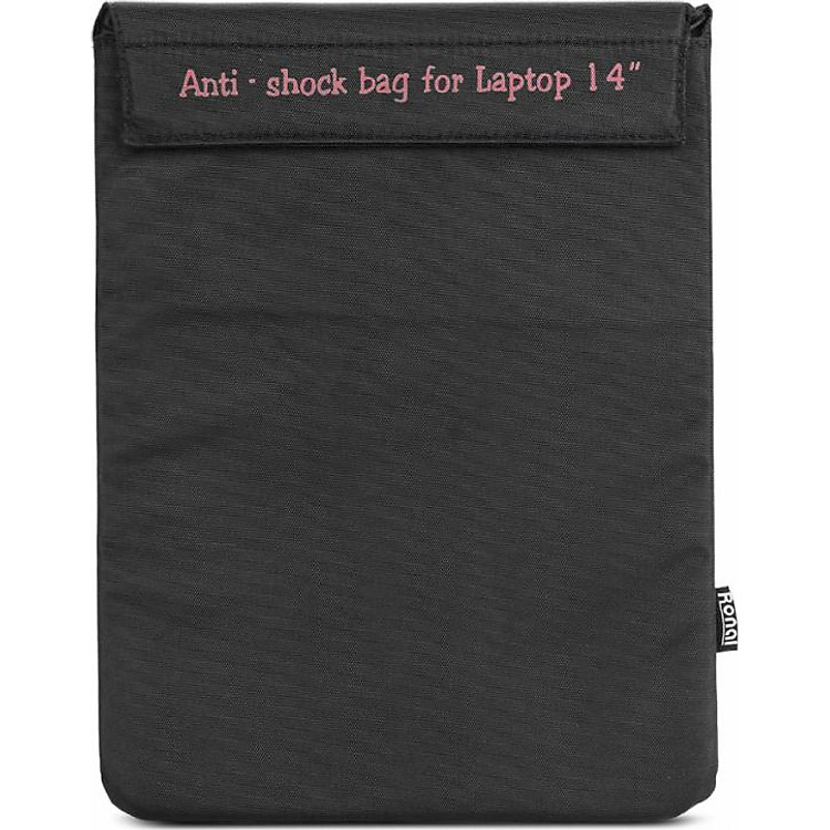 Túi chống sốc chống trầy xước cho Laptop 14" TCS02 - Đen in đỏ