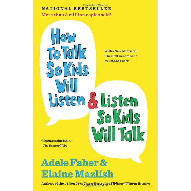 Sách How to Talk So Kids Will Listen and Listen So Kids Will Talk