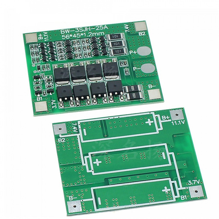 Mạch sạc bảo vệ pin 12v 25a