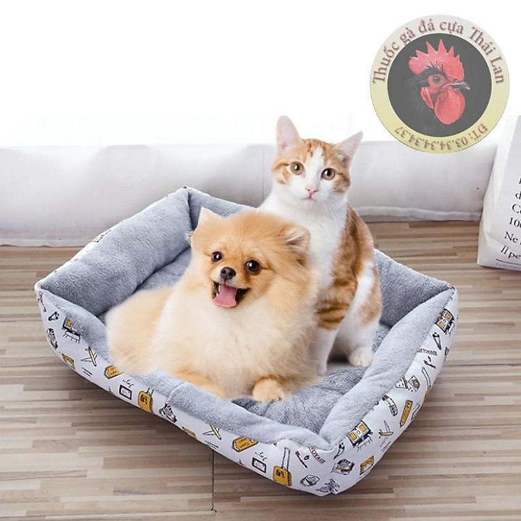 nệm ngủ dành cho chó mèo ( bao êm ) ( sản khoái )