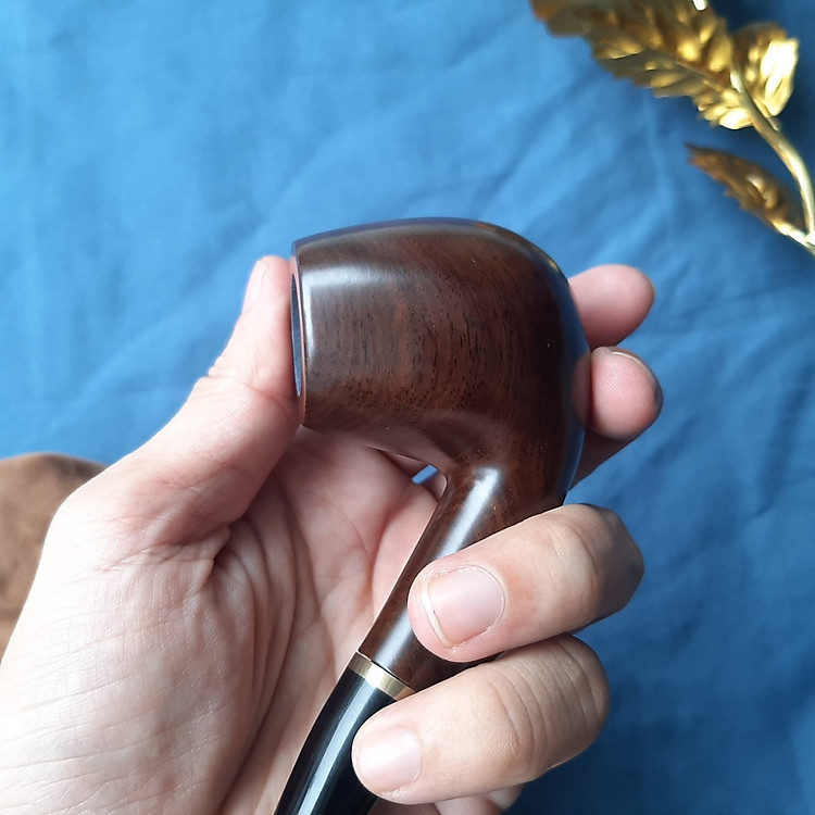 Tẩu thuốc gỗ mun cao cấp sang trọng - Ảnh 5