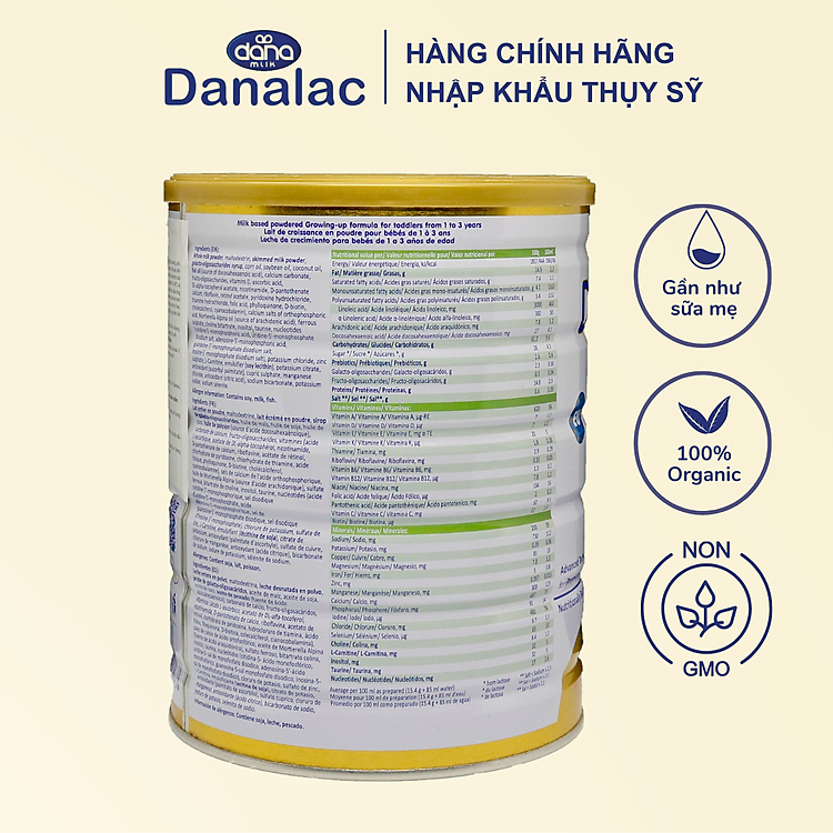 Sữa Danalac Gold Pro+ Số 3 Nhập Khẩu Chính hãng Giá tốt - Hình ảnh 2