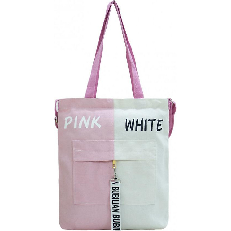 Túi Vải Tote Đeo Vai Đeo Chéo Hai Màu