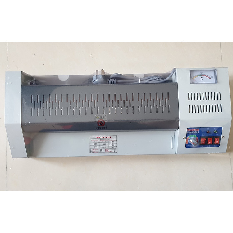 Máy ép Plastic YT320 - có 4 rulo nhỏ - Yatal - Hàng nhập khẩu