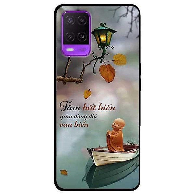 Ốp lưng dành cho Oppo A54 - A74 - A94 - mẫu Tâm Chú Tiểu Thuyền