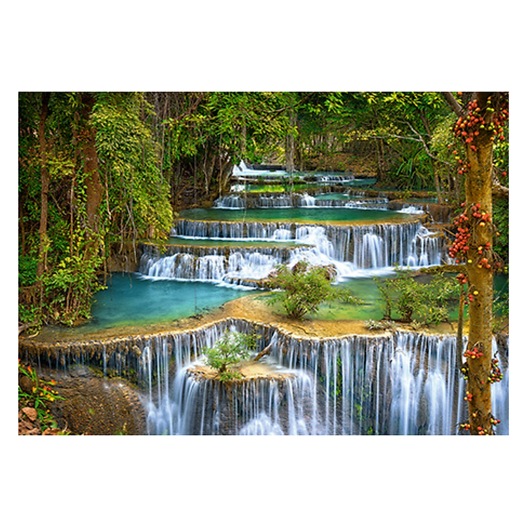 Puzzle The Cascade 1000 mảnh CASTORLAND Chính hãng Giá tốt - Hình ảnh 2