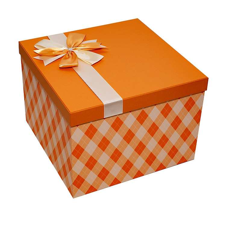 Hộp quà vuông V101 (26x26x18 cm) - Ảnh 5