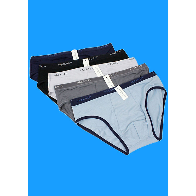 Bộ 5 Quần Lót Nam Tam Giác Xuất Nhật Chất Mát (Màu Ngẫu Nghiên)