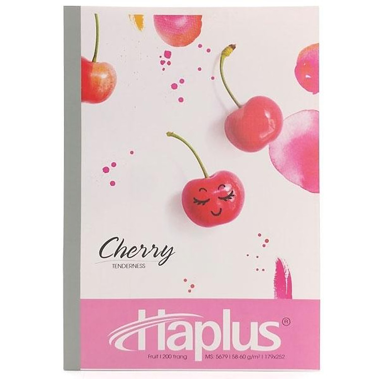 Vở Fruit Kẻ Ngang 200 Trang ĐL 58-60g/m2 - Ảnh 3