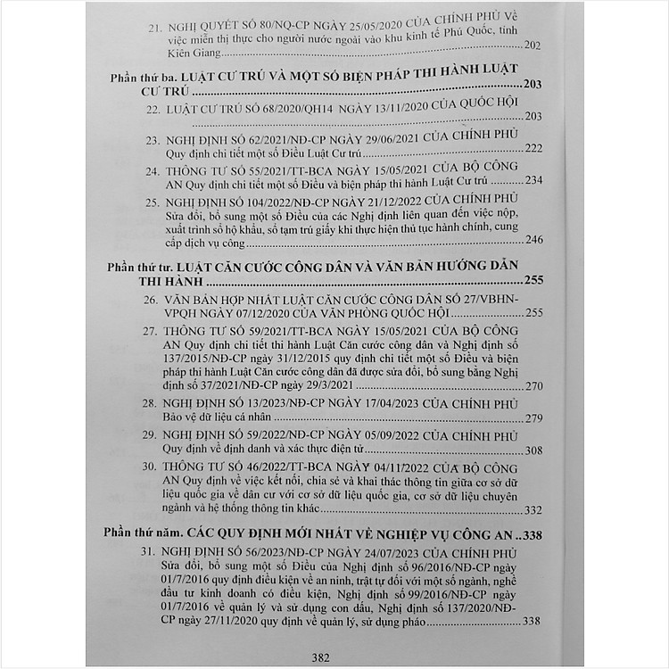 Luật Công An Nhân Dân (sđ, bs 2023) - Một Số Điều Của Luật Xuất Cảnh, Nhập Cảnh Của Công Dân Việt Nam - Ảnh 7