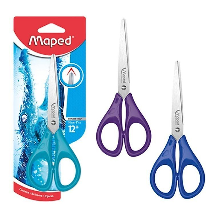 Kéo Pulse Cá Sấu 16cm Maped (Mẫu ngẫu nhiên) - Ảnh 2