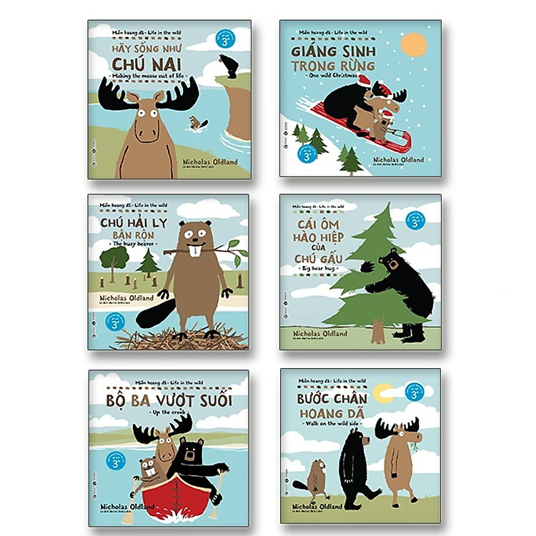 Ehon song ngữ Miền hoang dã