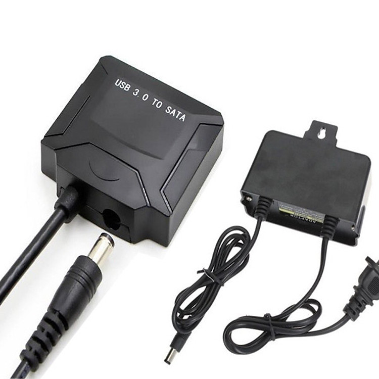 Cáp USB 3.0 to SATA HDD 2,5 và 3,5 Converter và dây nguồn