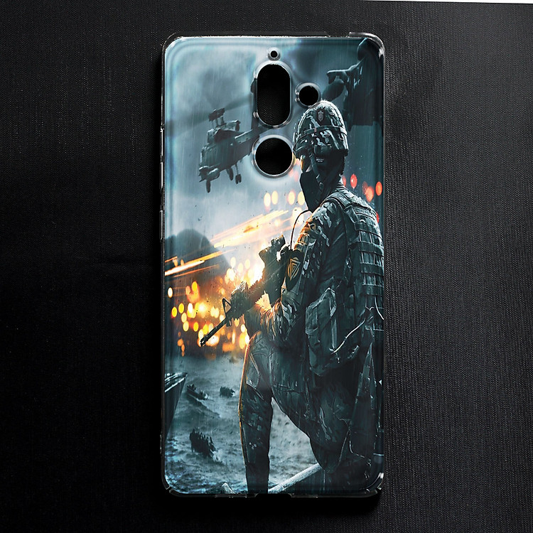 Ốp lưng cứng in hình dành cho Nokia 7 Plus - mẫu 275