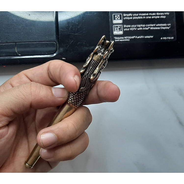 Tẩu thuốc Rồng bằng đồng nguyên chất - Ảnh 2