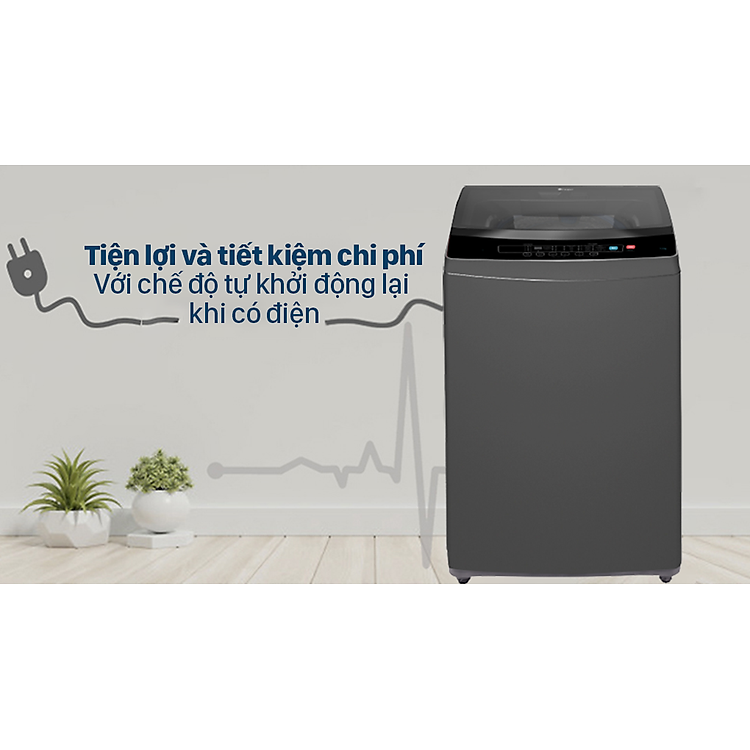 Máy giặt Casper 9.5 kg WT-95N68BGA - hàng chính hãng