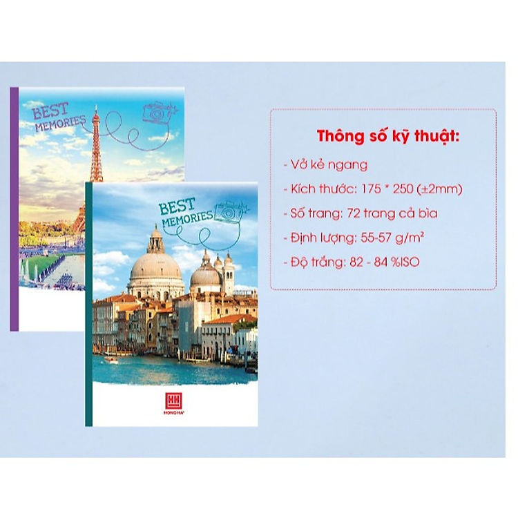 Bộ Vở Kẻ Ngang Sao Mai Emotion 1686 (10 cuốn)