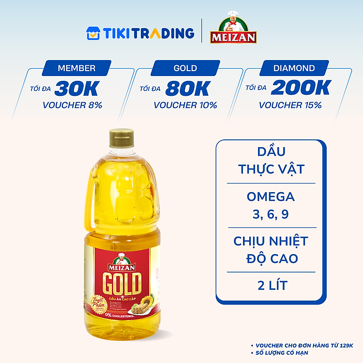 Dầu Ăn Meizan Gold 1L/2L/5L