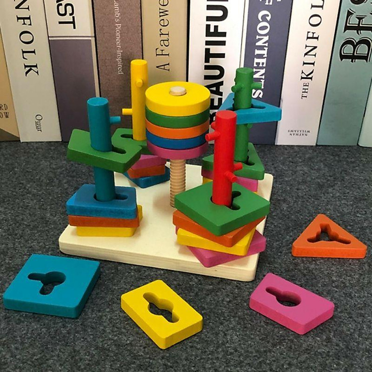 Đồ Chơi Gỗ Luyện Tay Cho Bé Chính hãng Ưu đãi - Hình ảnh 5