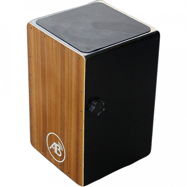 Trống cajon màu nâu gỗ AB-D2 có snare nhập ngoại - Tặng bao