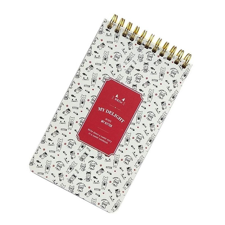 Sổ Oxford Spiral Mini 80'S (#3 Black Cat) - Ảnh 4