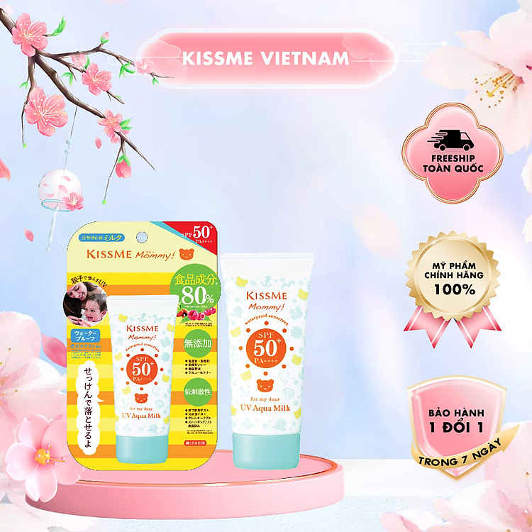 Sữa Chống Nắng Kissme Mommy Cho Bé Chính hãng Ưu đãi