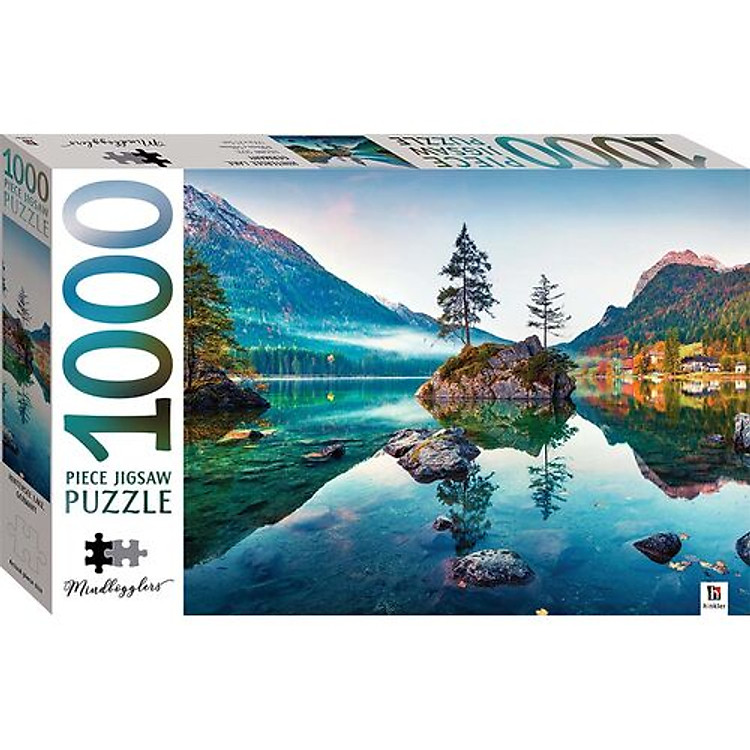 1000 Piece Jigsaw: Hintersee Lake, Germany