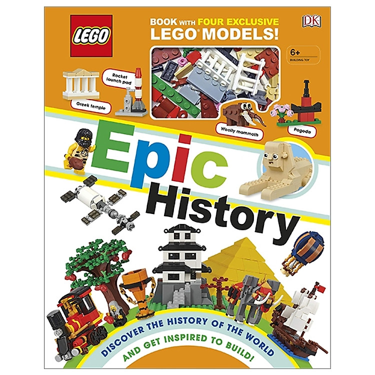 LEGO Epic History: Includes Four Exclusive LEGO Mini Models (Lego Book & Toy)