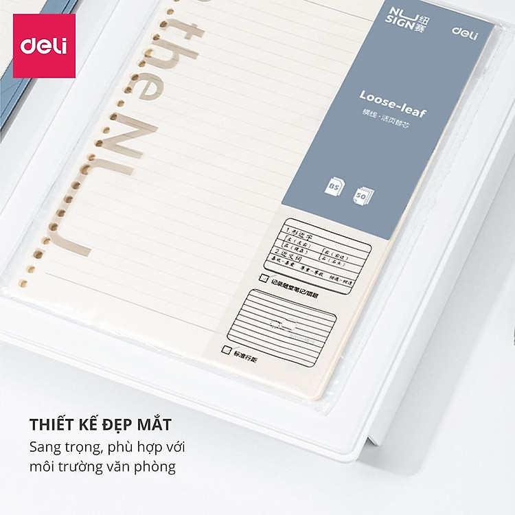 Tập Giấy Refill A5 B5 100 Trang 80gsm - Ảnh 6